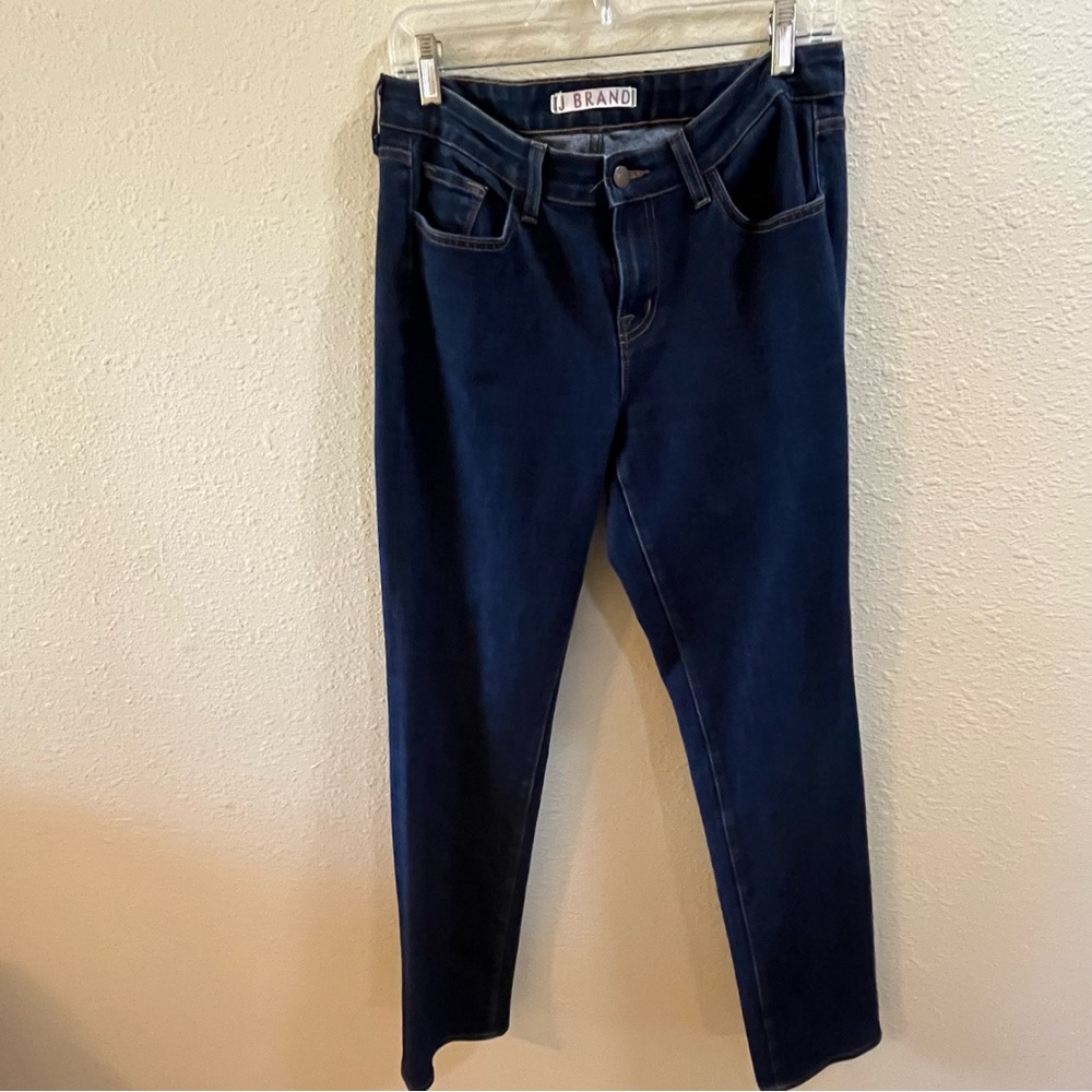 J Brand Jeans, dark wash straight leg, size 32